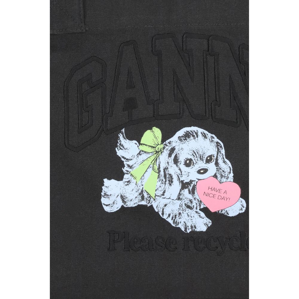 LARGE EASY SHOPPER POCKET DOG PRINT