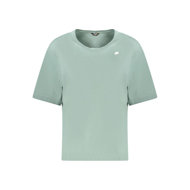 Green Cotton Tops & T-Shirt