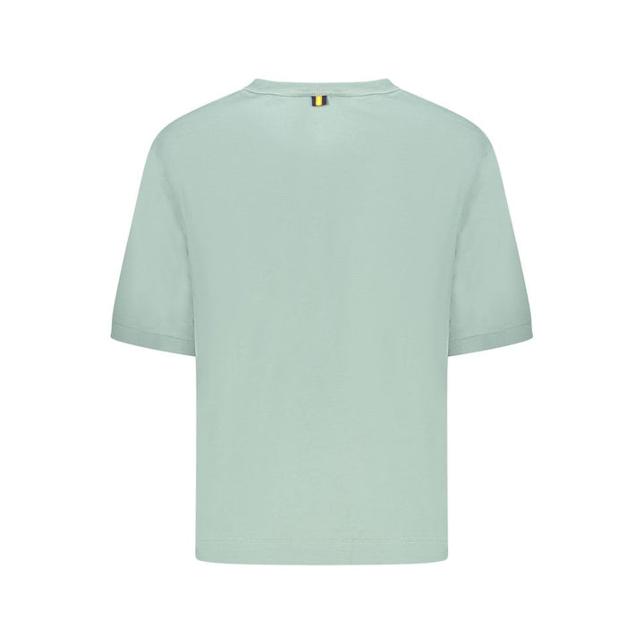 Green Cotton Tops & T-Shirt