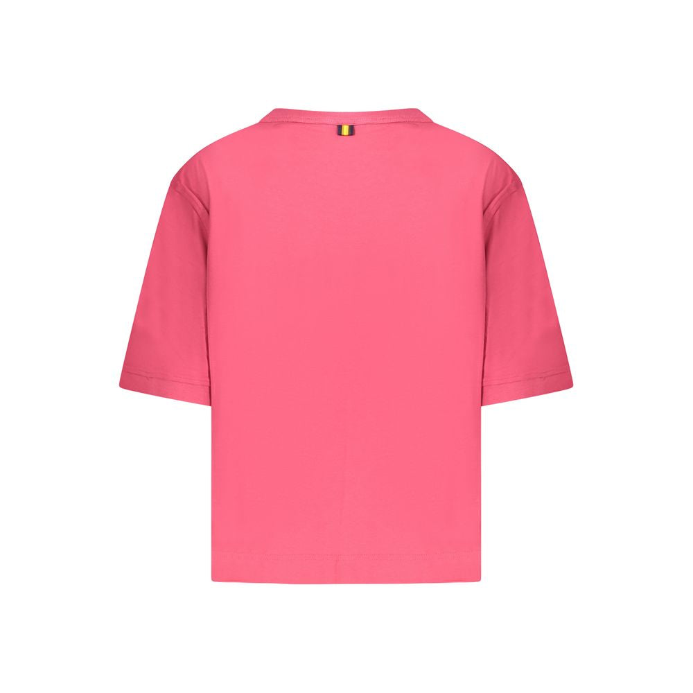Pink Cotton Tops & T-Shirt