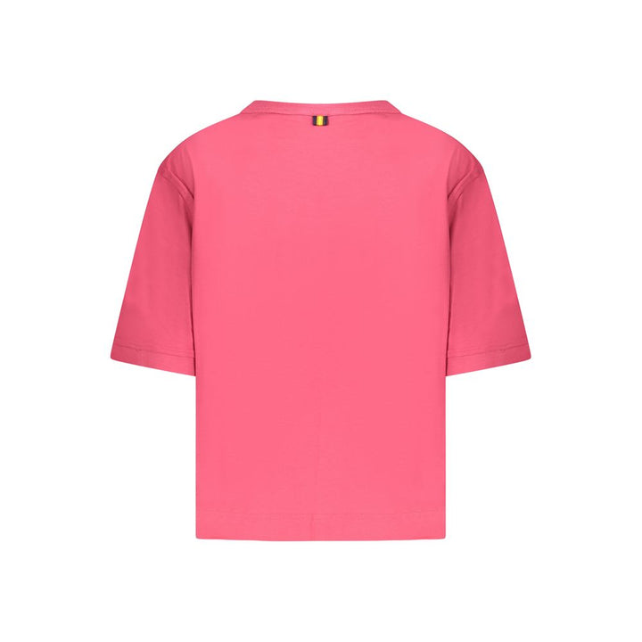 Pink Cotton Tops & T-Shirt