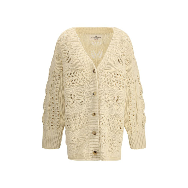 Perforated cashmere Cardigan