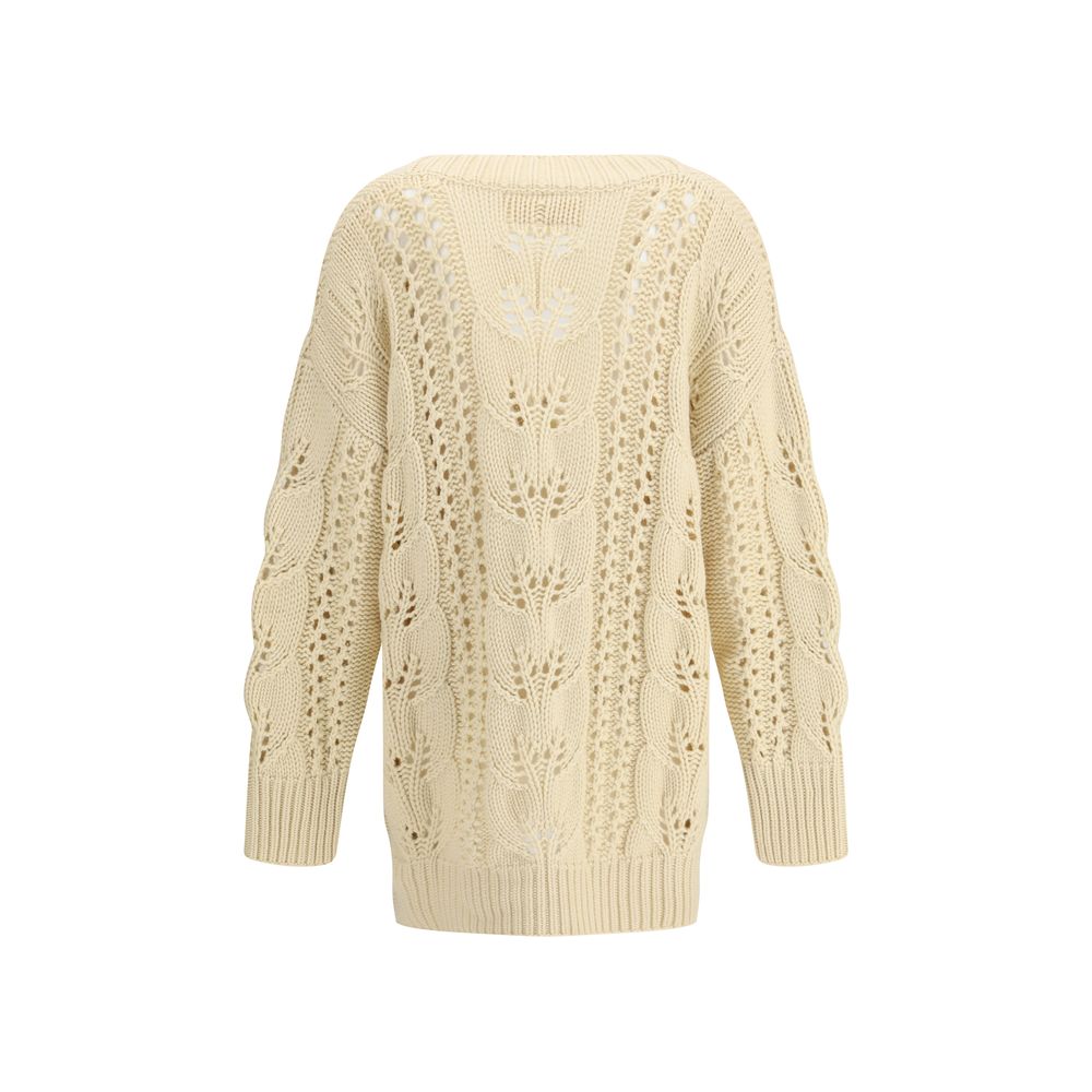 Perforated cashmere Cardigan