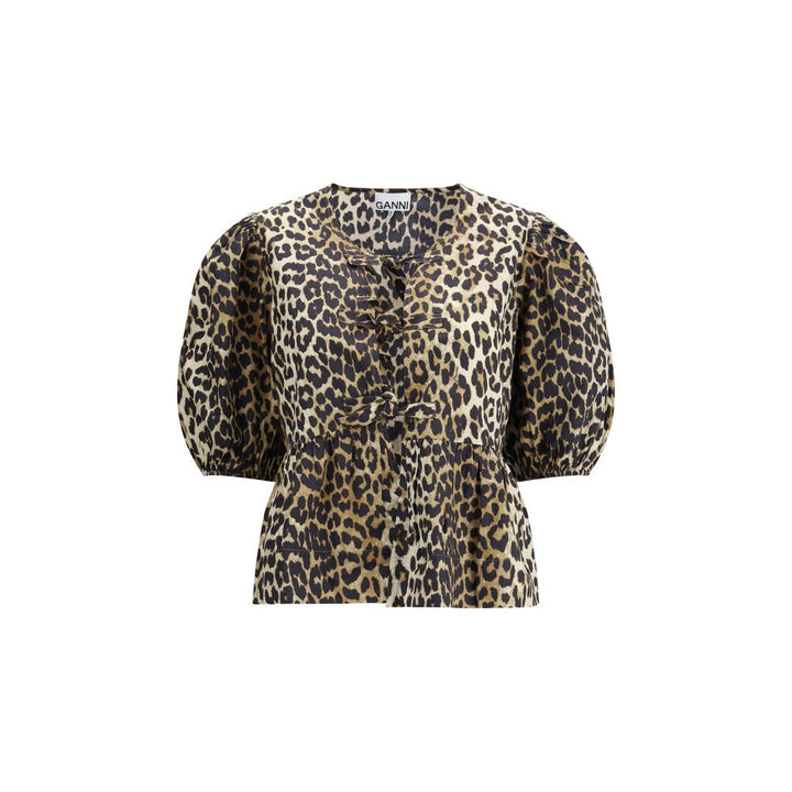 Leopard cotton Shirt
