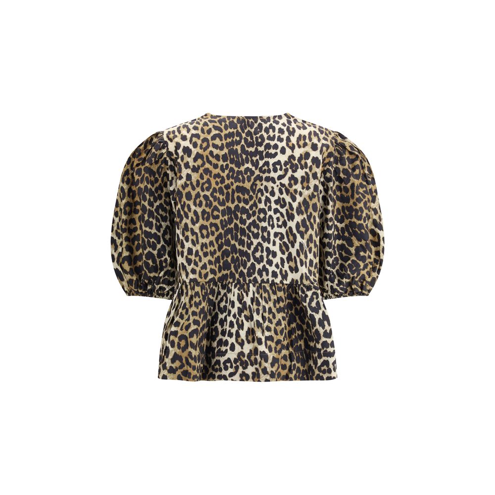 Leopard cotton Shirt