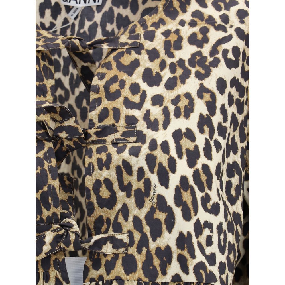 Leopard cotton Shirt