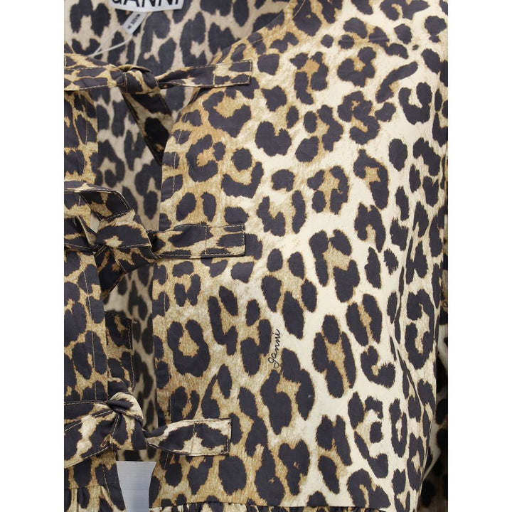 Leopard cotton Shirt
