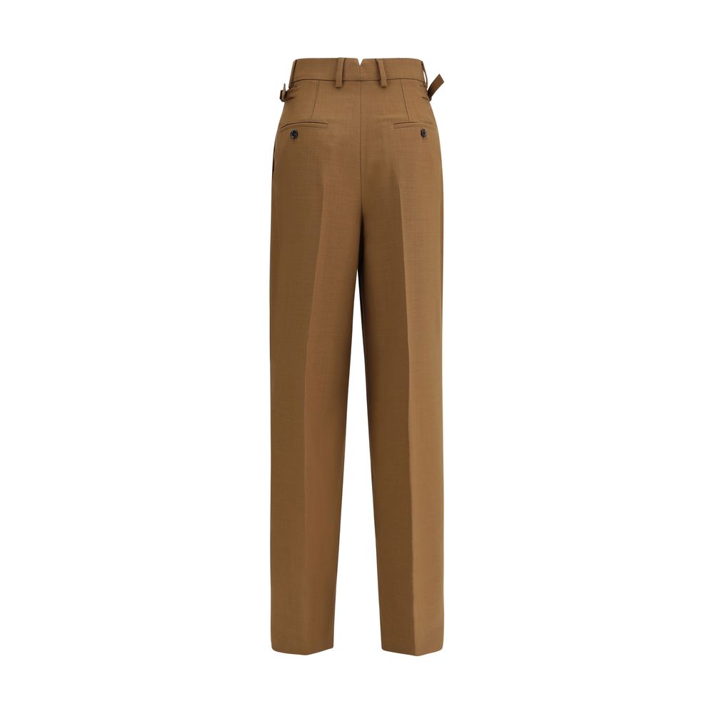 High-waist trousers