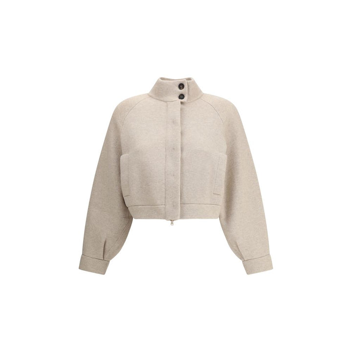 Cashmere monile cardigan