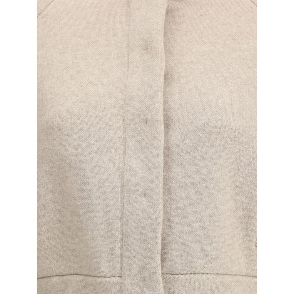 Cashmere monile cardigan