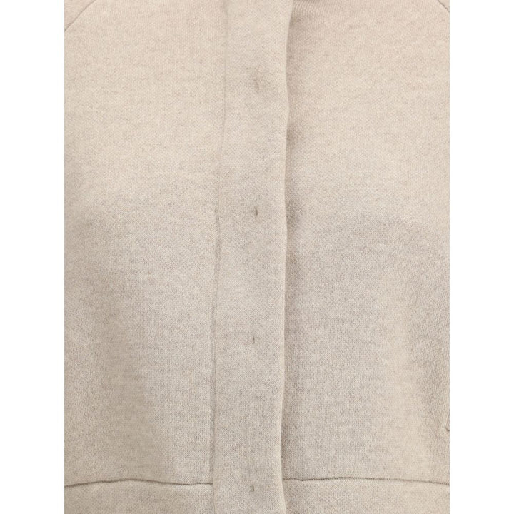 Cashmere monile cardigan