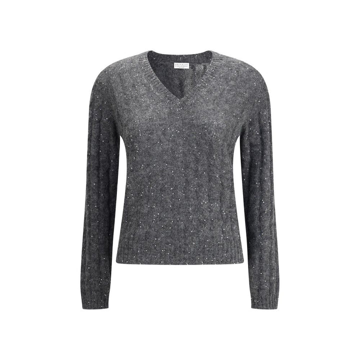 Dazzling Cable's Sweater in Mohair, cotton and wool