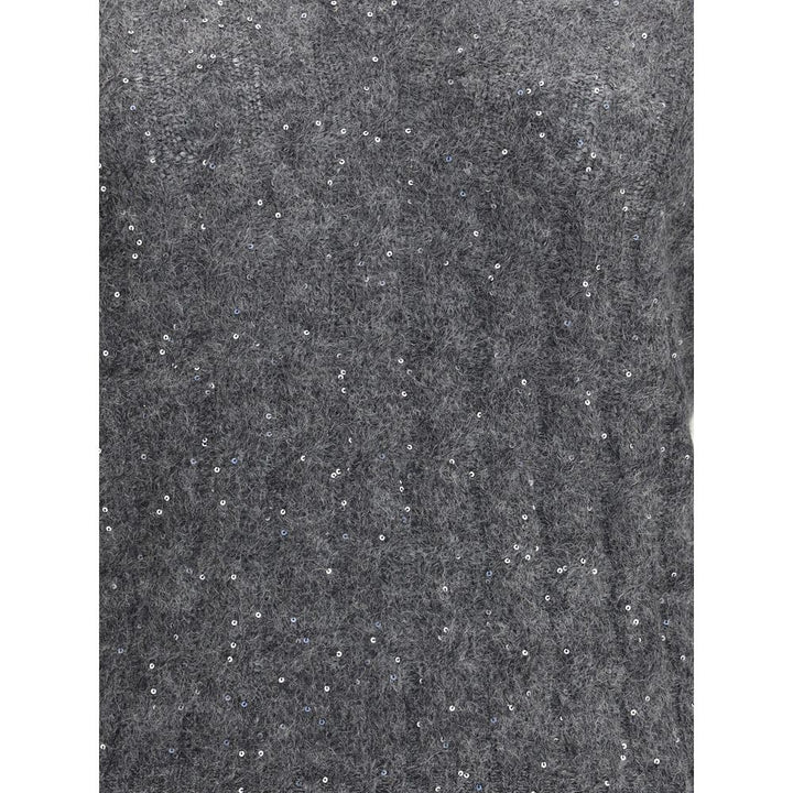 Dazzling Cable's Sweater in Mohair, cotton and wool