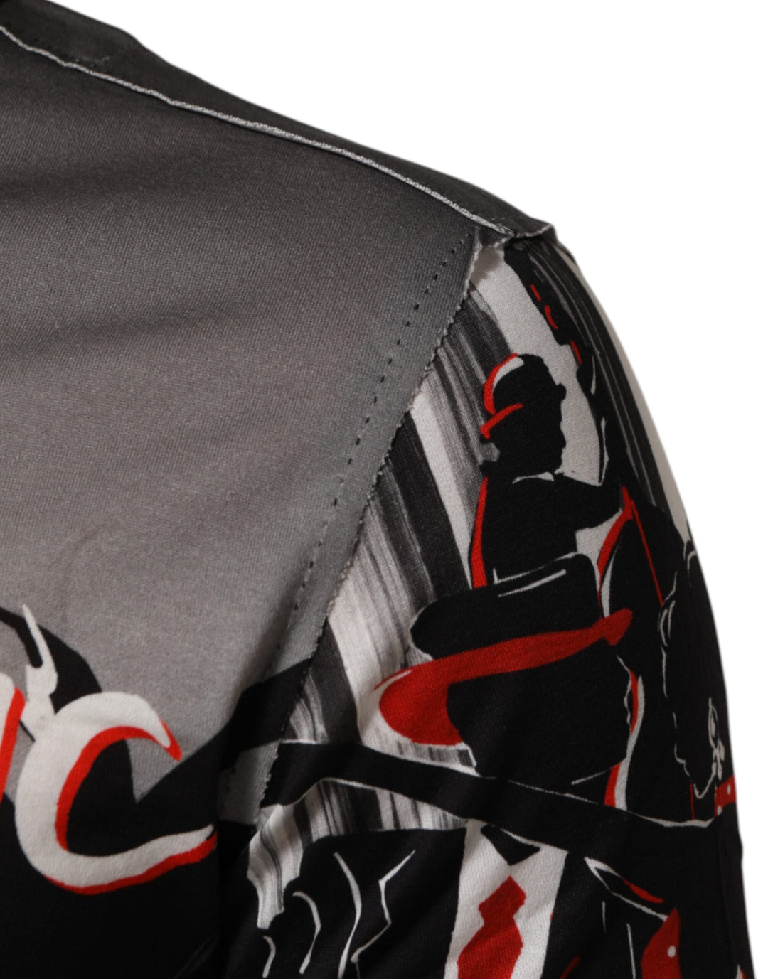 Multicolor Agrigento Dance Jazz Music Print T-shirt