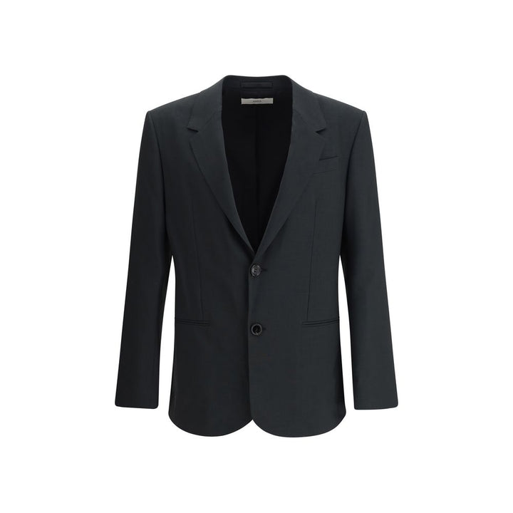 Single-breasted Jacket in virgin wool