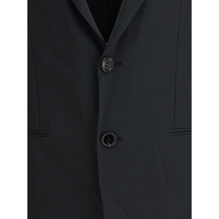 Single-breasted Jacket in virgin wool