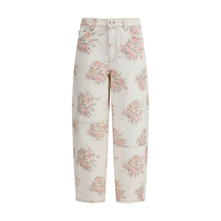 Stary floral-print Jeans