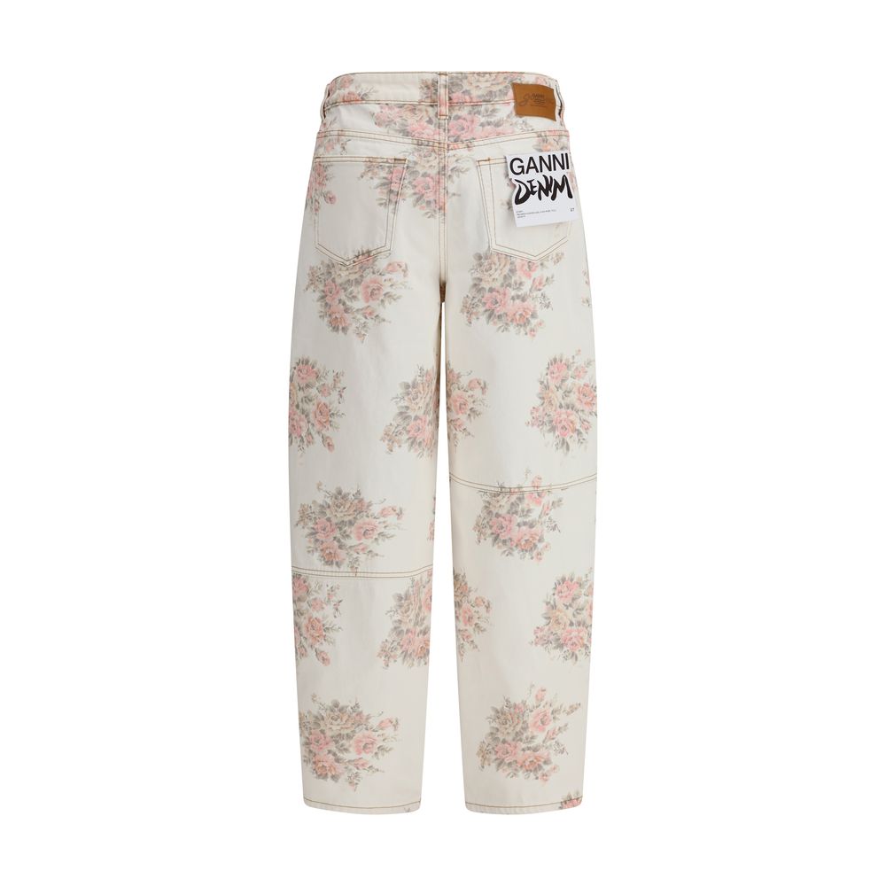 Stary floral-print Jeans