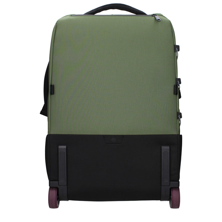 Green Fabric Luggage And Travel