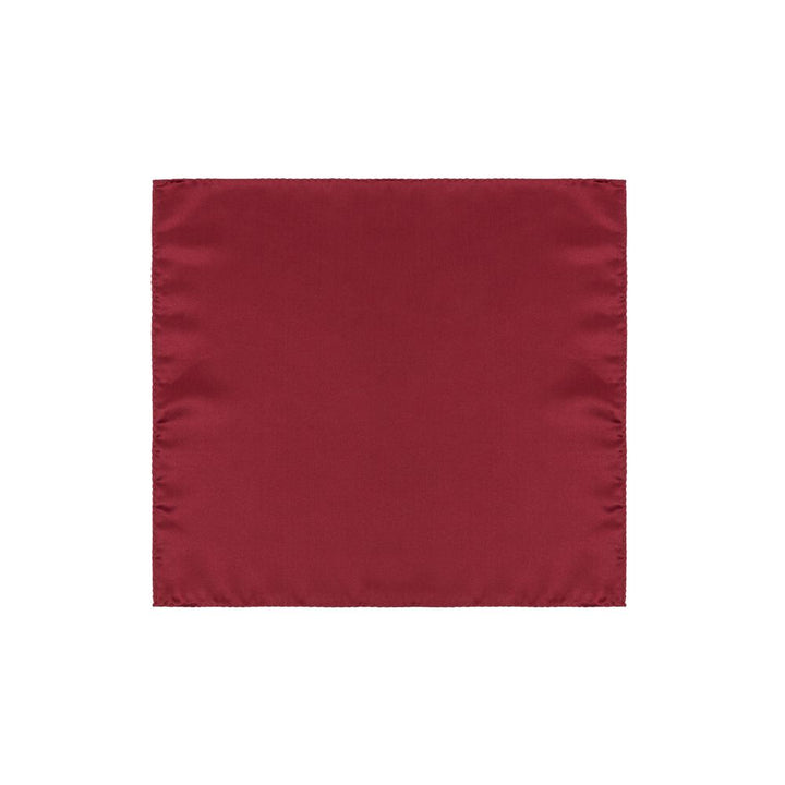 Red Silk Pocket Square