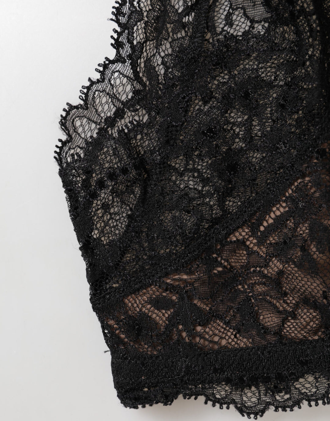 Dolce & Gabbana Black Floral Lace Mesh High Brief Panty  Underwear