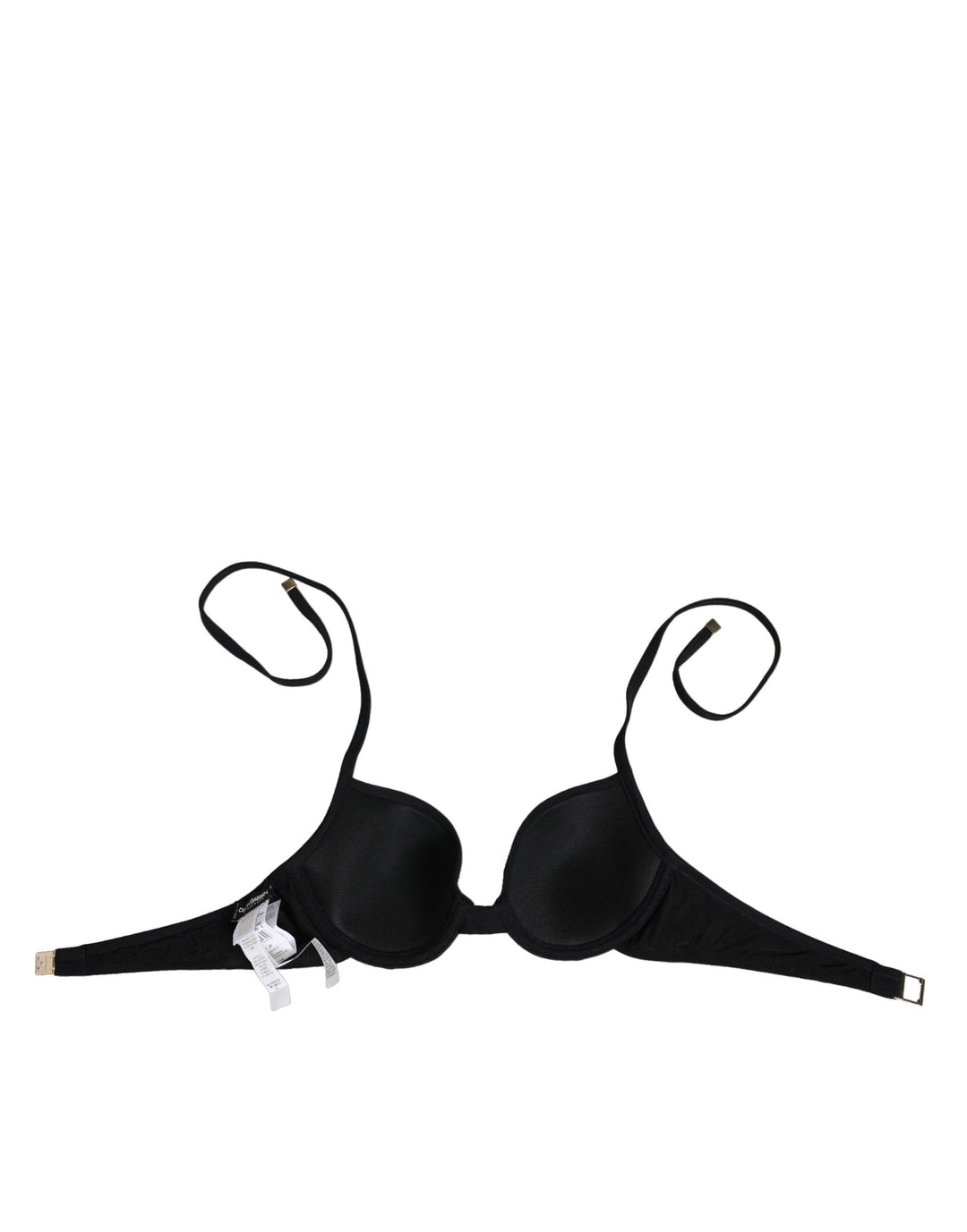 Dolce & Gabbana Black Underwire Push Up Balconette Bra Underwear