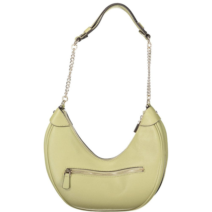 Guess Jeans Green Polyethylene Handbag