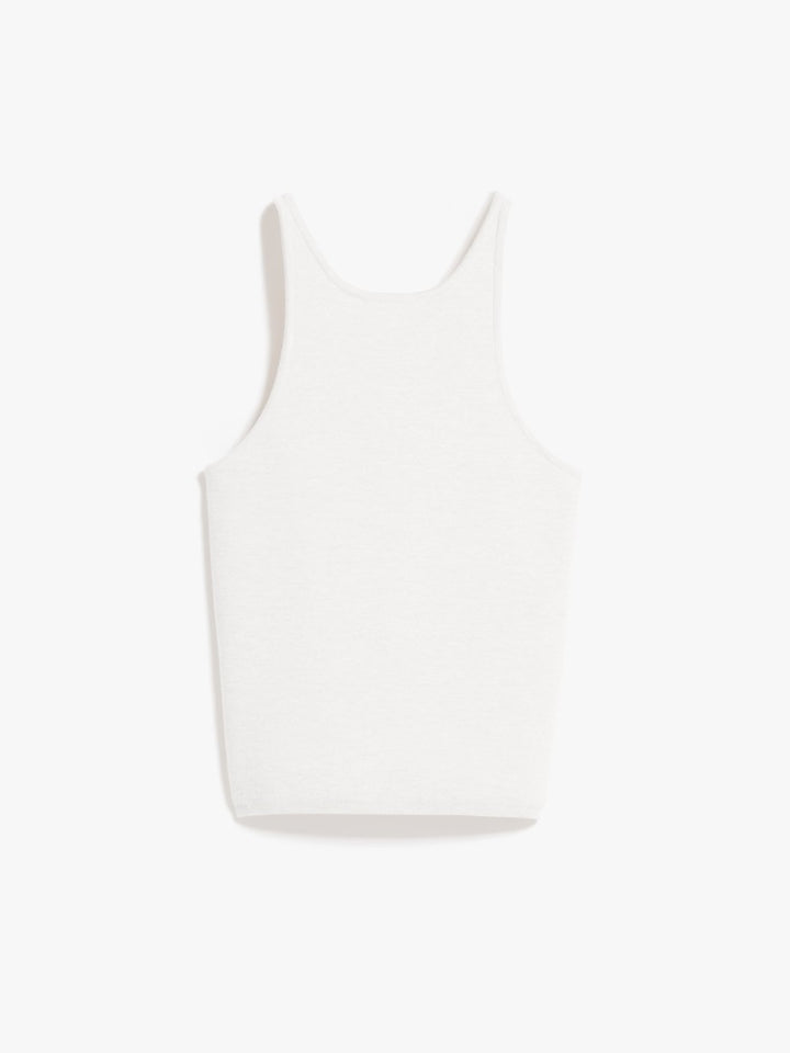 Alfeo halter top in vanisé wool-0
