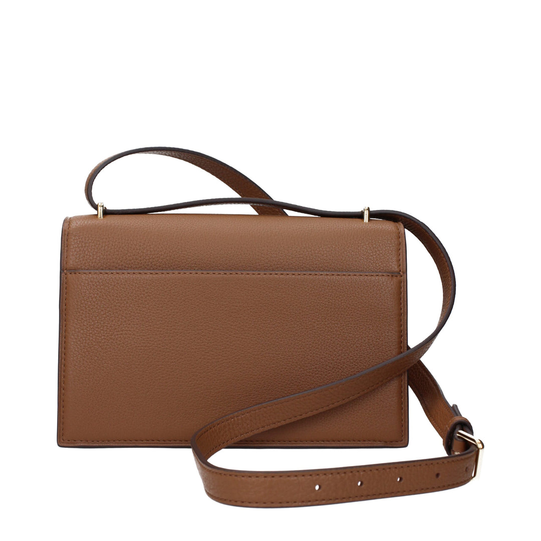 Tory Burch Brown Leather Crossbody Bags
