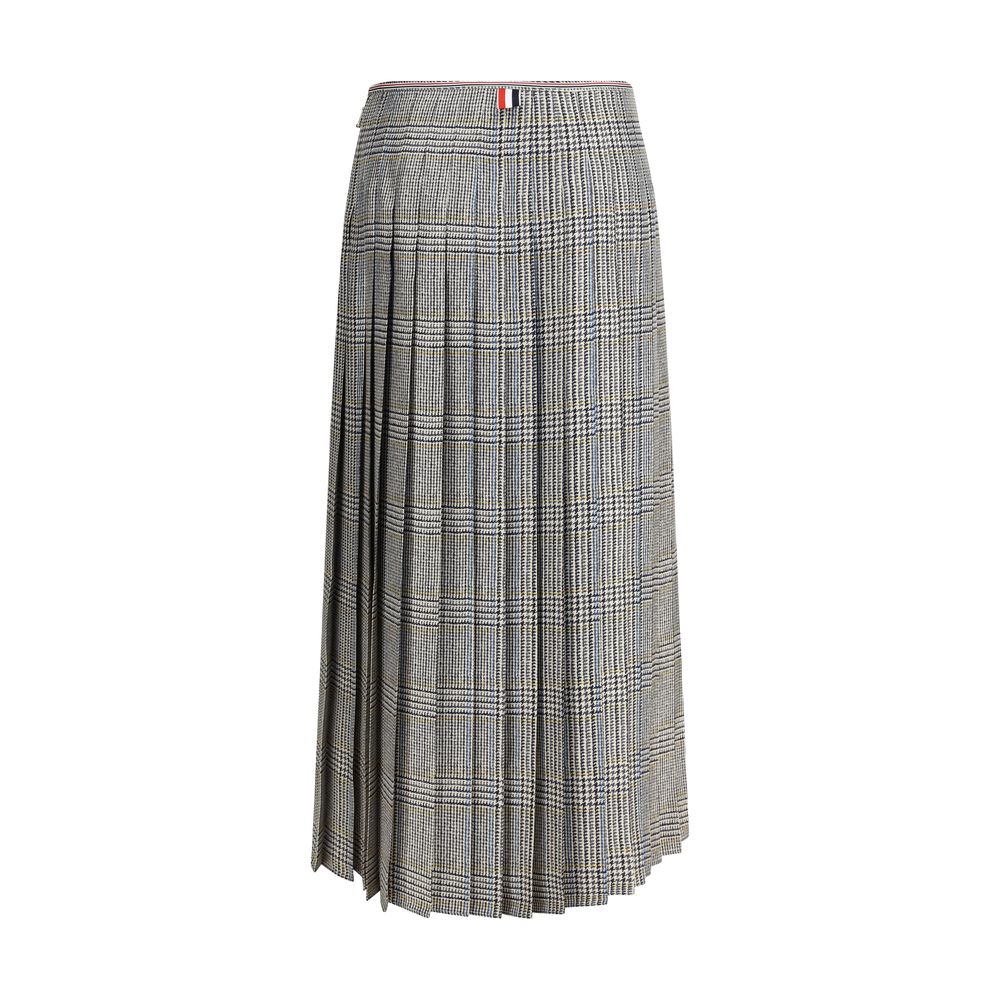 Thom Browne Silk Tweed Skirt