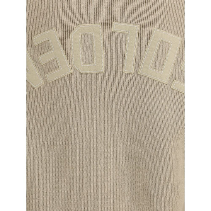 Golden Goose Beige ribbed-knit sweater