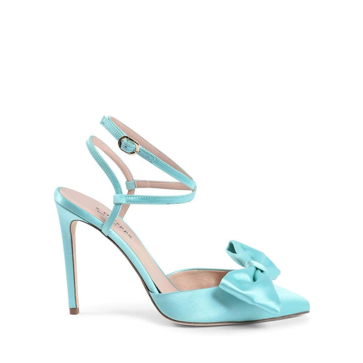 Dee Ocleppo Pink Satin Sandal