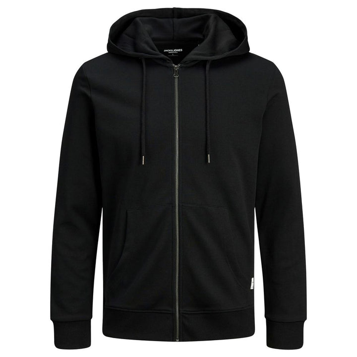 Jack Jones Black Cotton Hoody