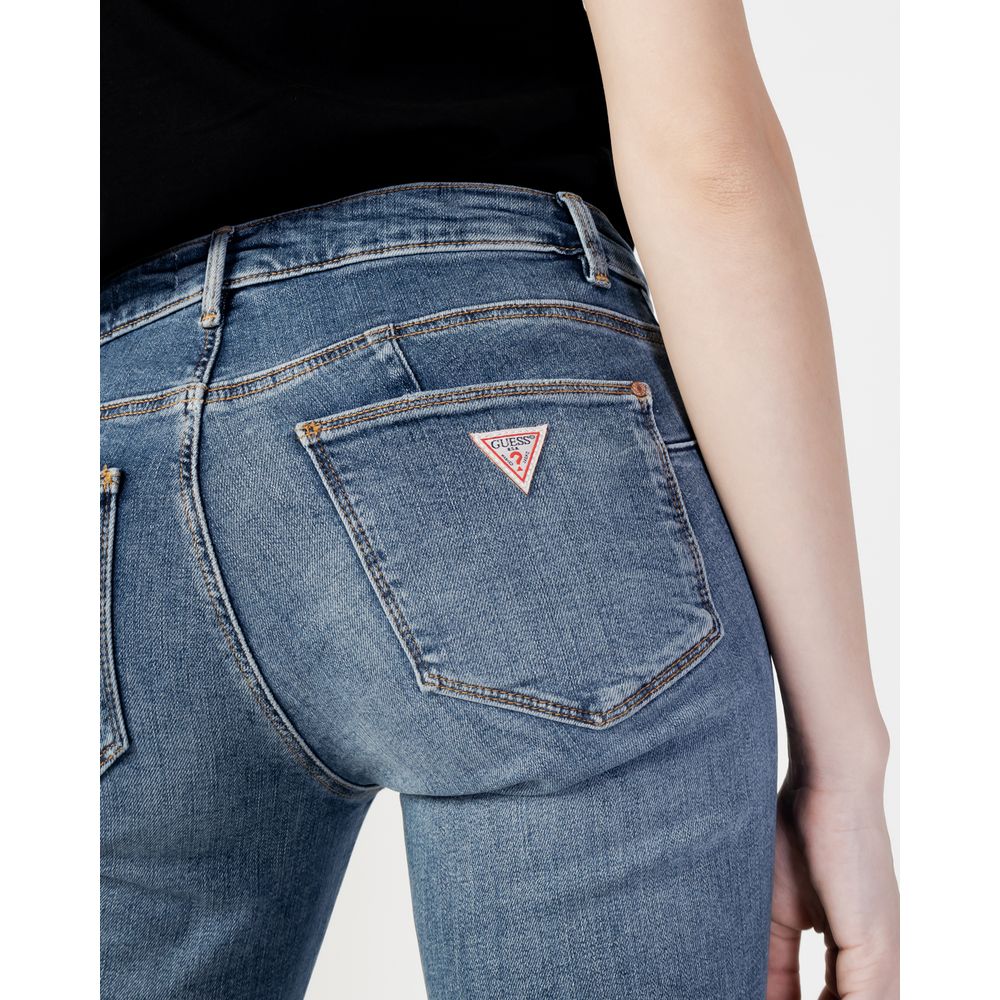 Guess Blue Cotton Skinny Jean