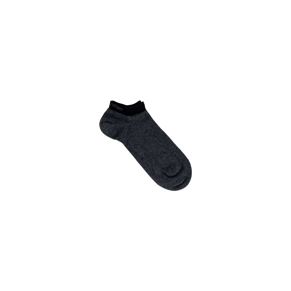 Calvin Klein Gray Elastane Sock