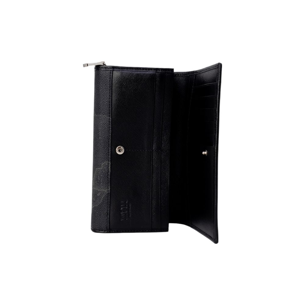 Alviero Martini Prima Classe Black Leather Wallet