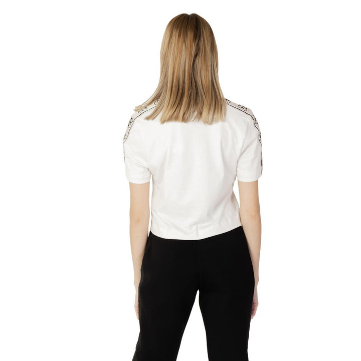 Guess Active Cream Cotton T-Shirt