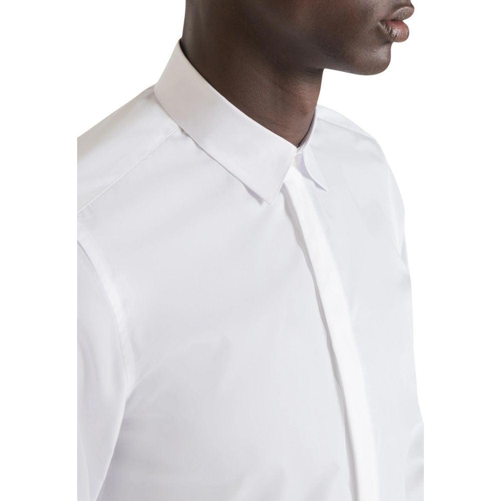Antony Morato White Cotton Shirt