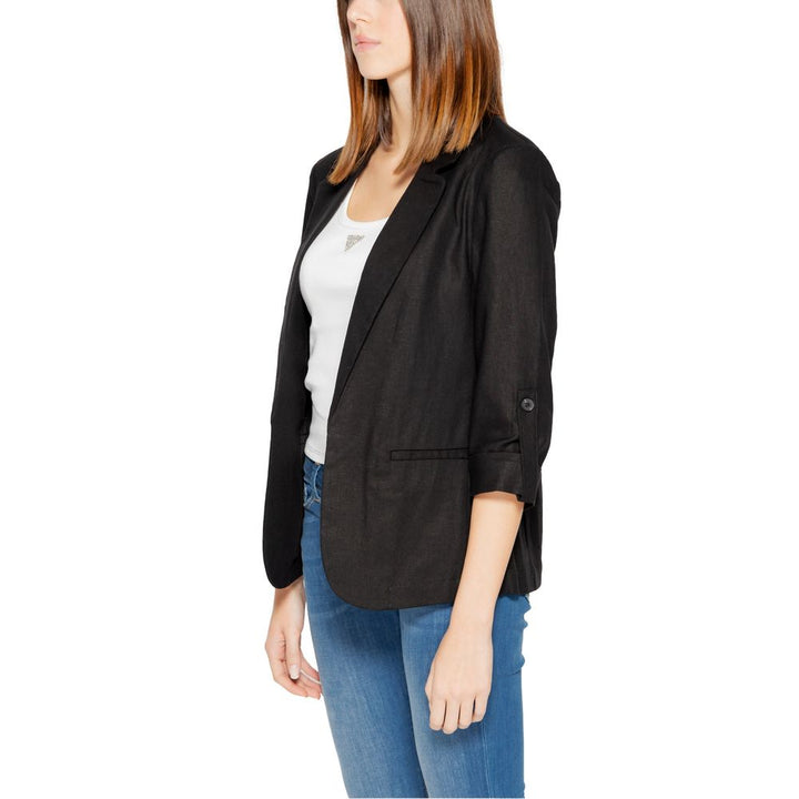 Only Black Linen Blazer