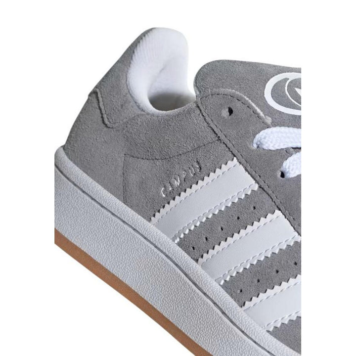 Adidas Gray Leather Sneaker