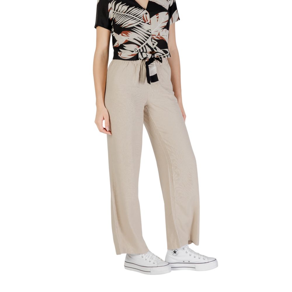 Only Beige Linen Pant