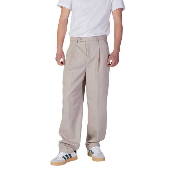 Calvin Klein Jeans Beige Recycled Polyester Pant