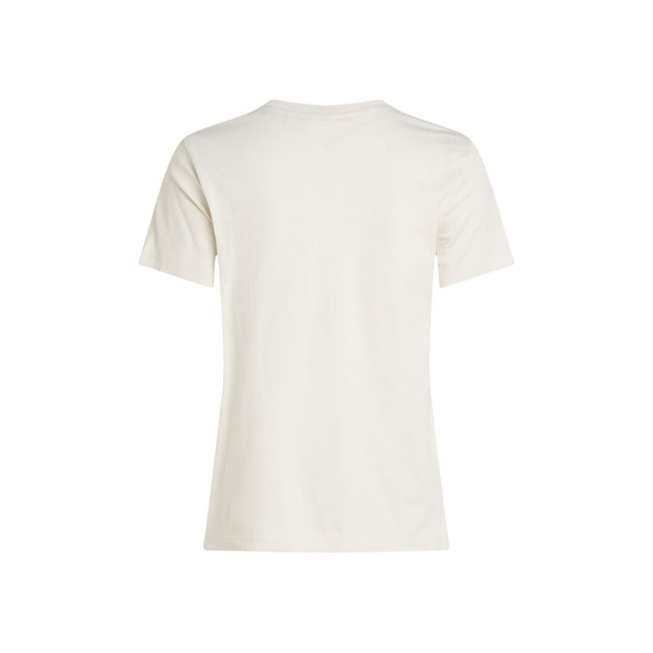 Calvin Klein Jeans Beige Recycled Cotton T-Shirt