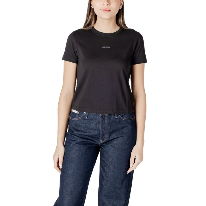 Calvin Klein Jeans Black Recycled Cotton T-Shirt