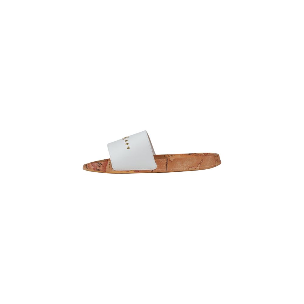 Alviero Martini Prima Classe White Polyethylene Slipper