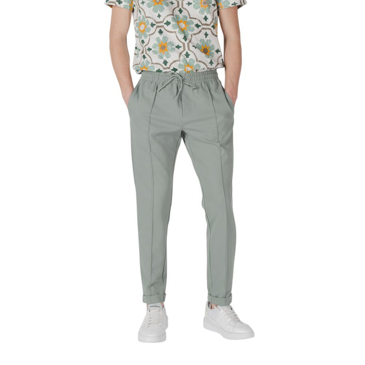 Antony Morato Green Polyester Joggers Workout Pant