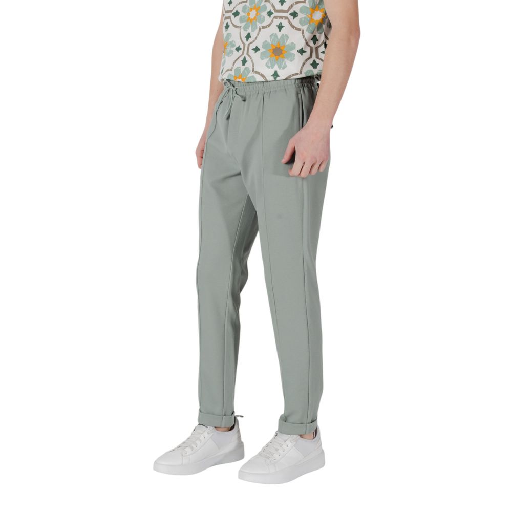 Antony Morato Green Polyester Joggers Workout Pant