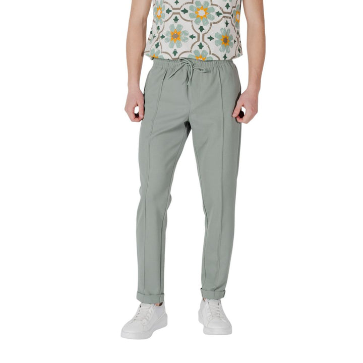 Antony Morato Green Polyester Joggers Workout Pant