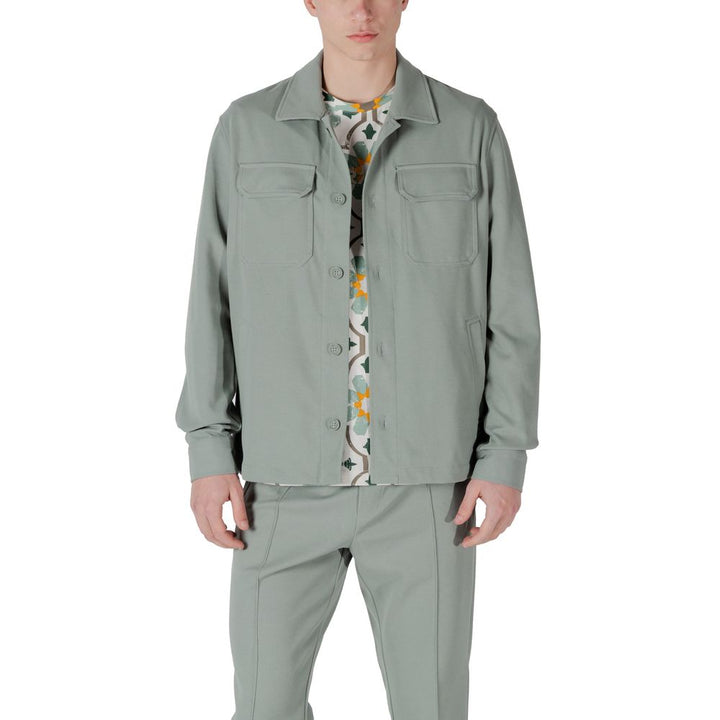 Antony Morato Green Polyester Shirt