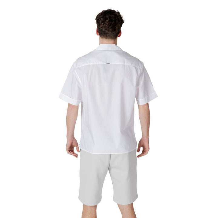 Antony Morato White Lyocell Shortsleeve